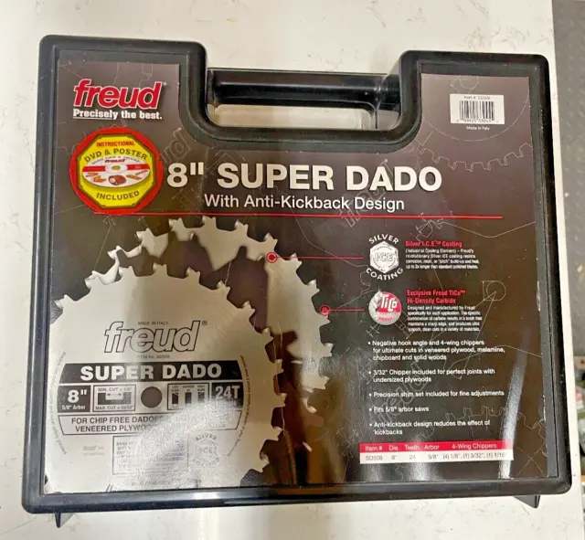FREUD SUPER DADO - 8" - ORIGINAL BUYER - bought but never used