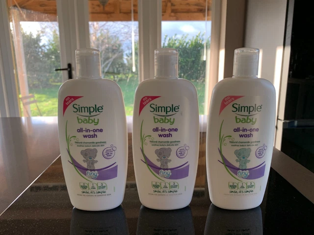 Simple All In One Baby Wash Set Of Three Brand New Unopened