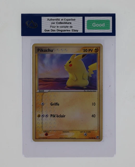 Carte Pokemon PIKACHU 6/10 - BLOC EX KIT LATIOS - FR - Exc