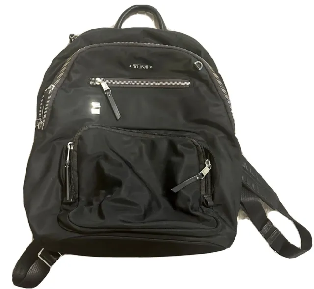 Tumi Backpack, Nylon, Good Condition, Black