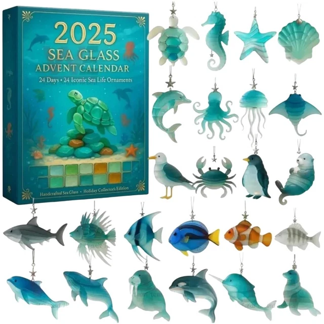 Calendrier De L'Avent 2025 Avec 24 Figurines - Cadeau De Noël Pour Enfants - Figurines PVC Réutilisables