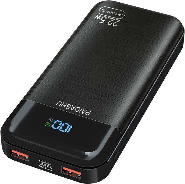 Power Bank Xoopar XP21003 / XP61002 - Batterie Externe USB, Blanc, Sans Boîte