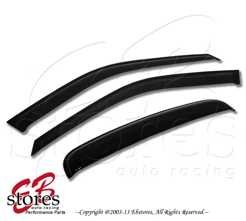 Vent Shade Outside Mount 2mm Window Visor Sunroof 3pcs Combo For Acura RSX 02-06