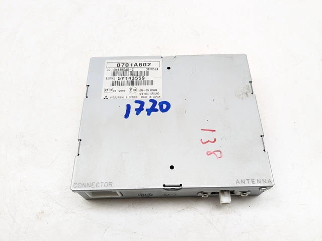 MITSUBISHI OUTLANDER MK3 Antenna Aerial Amplifier Module Ecu 8701A602 ...