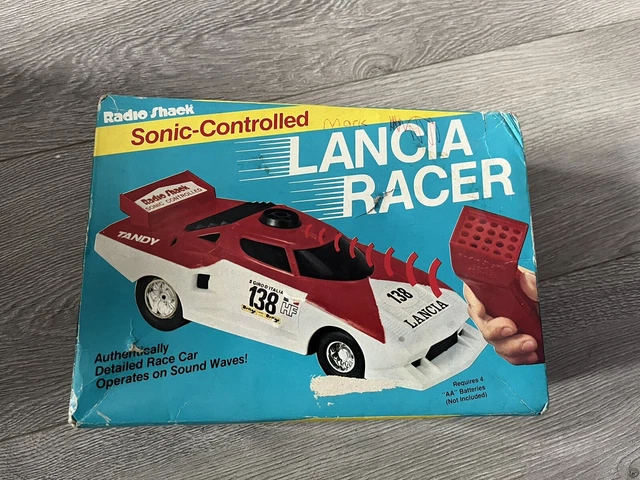 RADIO SHACK LANCIA Stratos Rally Sonic Control Car With Original Box £ ...