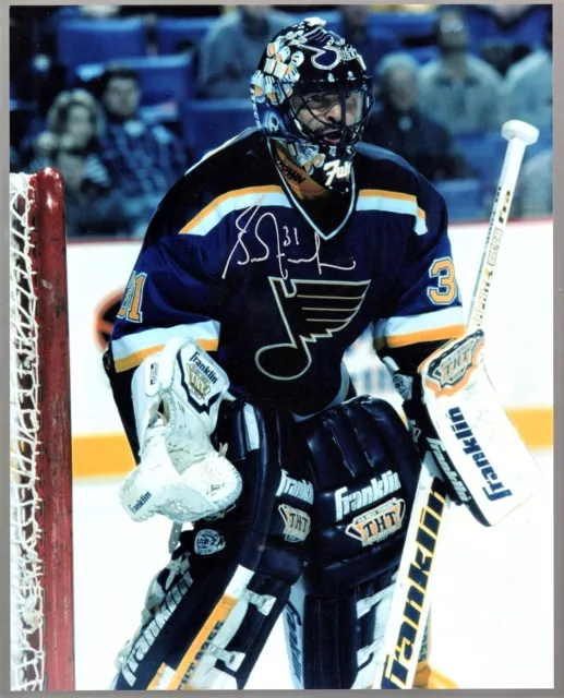 Grant Fuhr Edmonton Oilers Autographed Face-off Pose 8x10 Photo – Hockey  Heroes Memorabilia