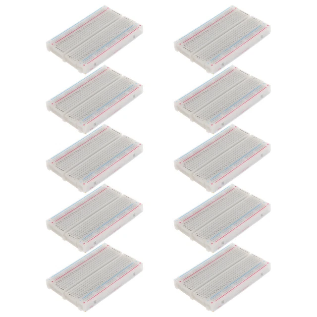 20pcs expérimentation de pain de pain sans soudure 400 points de ligne de pain