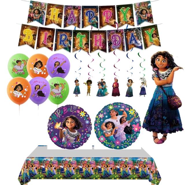 ENCANTO BALLOONS BIRTHDAY Party Balloons Decorations Encanto Table