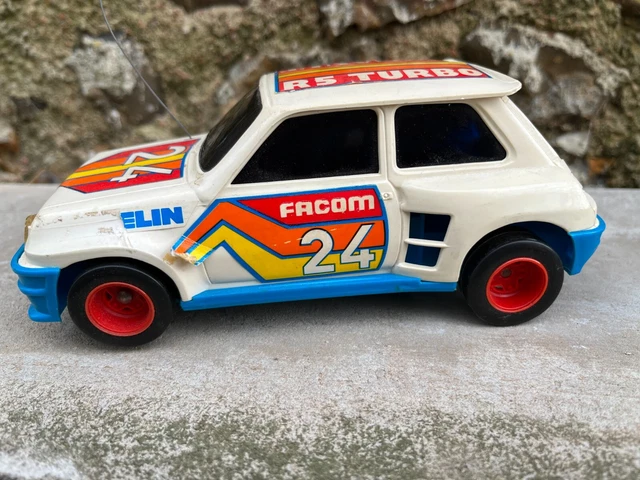 Ancien Jouet Joustra – Renault 5 Turbo Téléguidée (Occasion, état Photo)