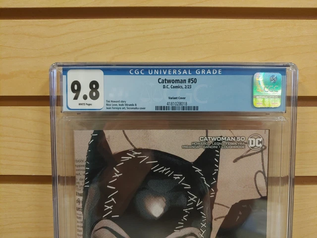 Catwoman #50 CGC 9.8 Sozomaika Variant Cover DC Comics 2022 3