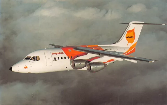 ASPEN Airlines ~ Britisch Aerospace 146-100 ~ The Good Nachbar Jet Postkarte