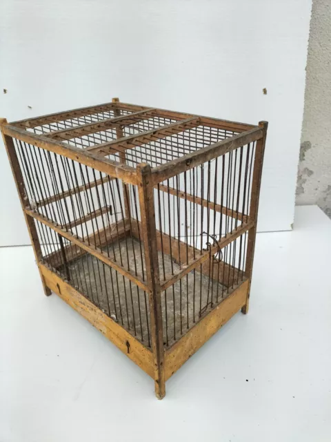 Très Ancienne Cage A Oiseaux, 12 Photos Voir Détails, Déco Ancienne Café Oiseaux 3