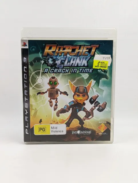 Ratchet and Clank A Crack in Time PS3 Sony Playstation Game Complete With Manual