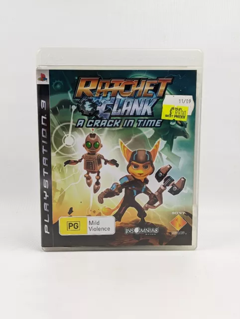 Ratchet & Clank A Crack In Time Playstation 3 PS3 EXCELLENT Condition