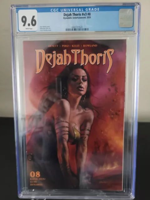 DEJAH THORIS Vol 3 #8 CGC 9.6 GRADED DYNAMITE COMICS LUCIO PARRILLO COVER