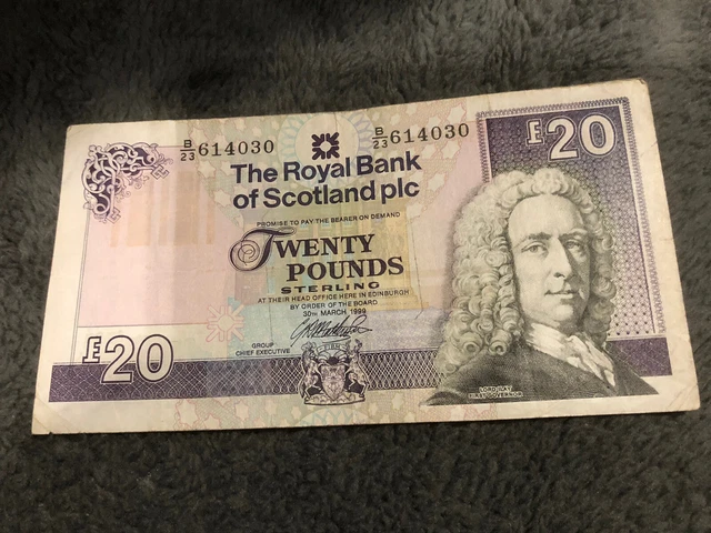 THE ROYAL BANK Of Scotland plc, 30th March 1999. Good Condition. Ser ...