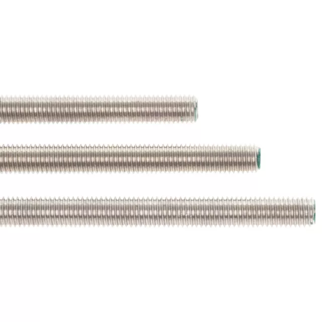 M3 M4 M5 M6 M8 M10 M12 A2 Stainless Steel Threaded Rod Full Thread Studding Bar