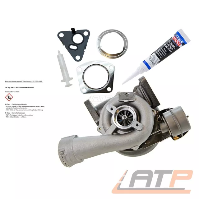 Abgas-Turbo-Lader+Dichtsatz Montagesatz Für Vw Transporter T5 2.5 Tdi 96 Kw Ax