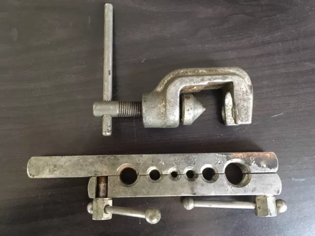 Vintage Pipe Flaring Tool 1/4” To 5/8”