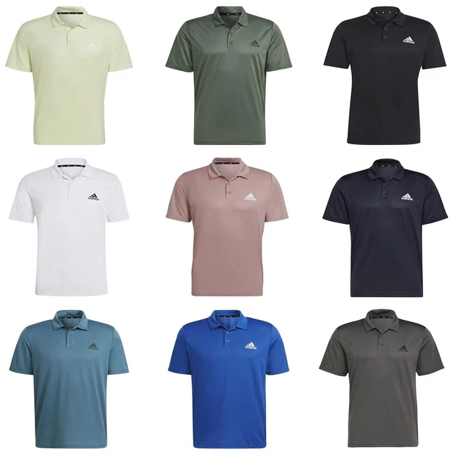 ADIDAS MENS FAB Polo Shirt Casual Athleisure Short Sleeve Collared