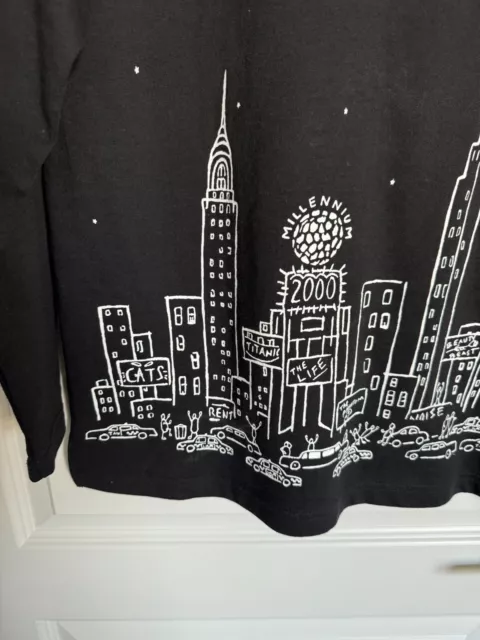 RARE Vintage Nordstrom City New York NYE 2000  Broadway  theater Skyline Iconic 2