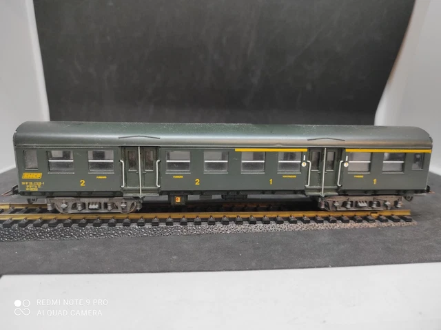 WAGON HO PASSAGERS SNCF 2ème classe - SMCF - Modélisme