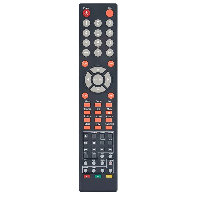 8142026670002C Replaced Remote Control Compatible With Sceptre Tv E325Bdfsr E4