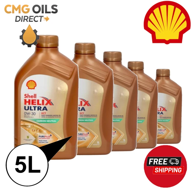 SHELL HELIX ULTRA 0W30 Ect Bmw Ll04 Approved 5L Genuine Bmw Engine Oil ...