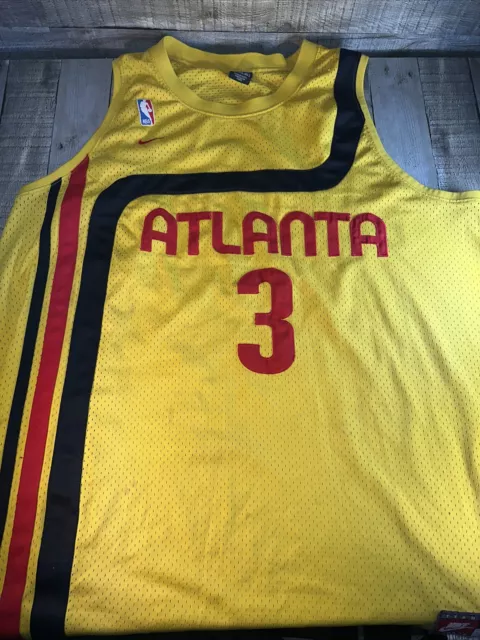 Atlanta Hawks 1974 Glenn Robinson Nike Retro Black NBA Jersey 2XL