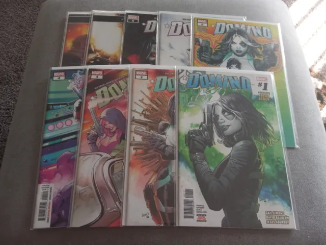 Domino Vol 3 Near Complete Set 1-10 missing 5 Marvel Comics 1st Atlas Bear