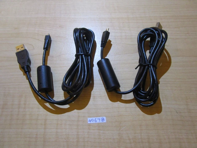 Two charger cables for Nikon Coolpix camera