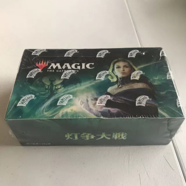 JAPANESE - War of the Spark Booster Box - Sealed - Magic the Gathering