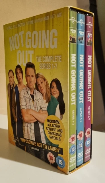 NOT GOING OUT: The Complete Series 1-7 DVD Lee Mack Box Set