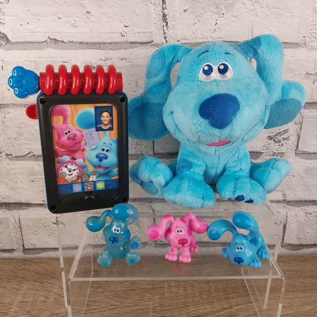 BUNDLE BLUES CLUES & You Talking Handy Notebook Figure Notebook Peluche