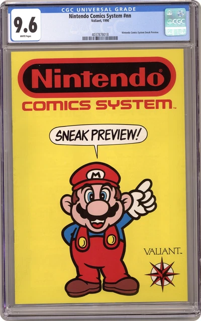 Nintendo Comics System Sneak Preview #0 CGC 9.6 1990 4037878018