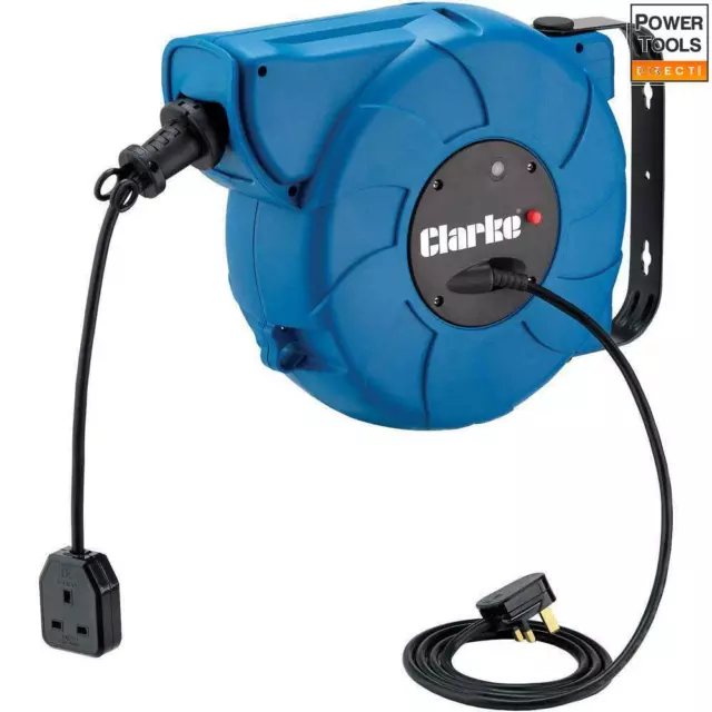 Clarke CCR15T 15m Retractable Cable Reel (230V)