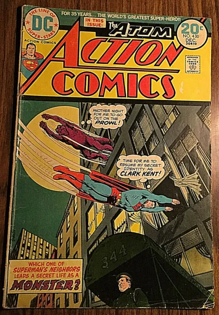 Dc Action Comics Superman - #430