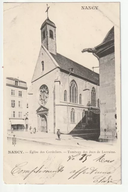NANCY - Meurthe & Moselle - CPA 54 - l' Eglise des Cordeliers - Tombeau Ducs