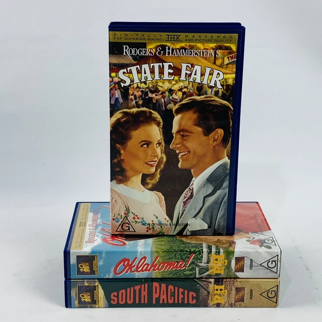 Classic Rogers & Hammerstein 3x Digitally Mastered HiFi Vintage VHS Video Bundle