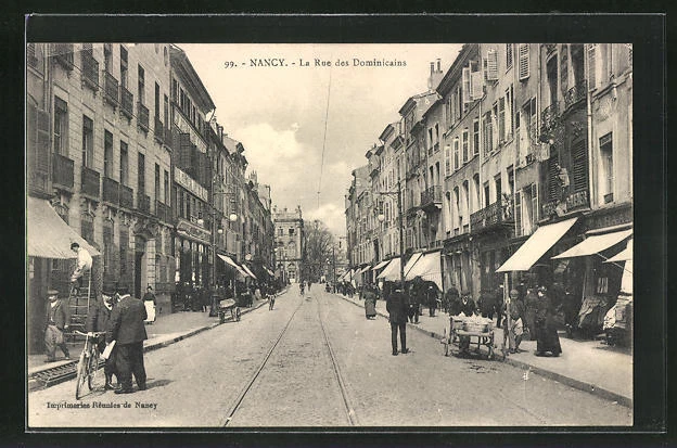 CPA Nancy, la Rue des Dominicains
