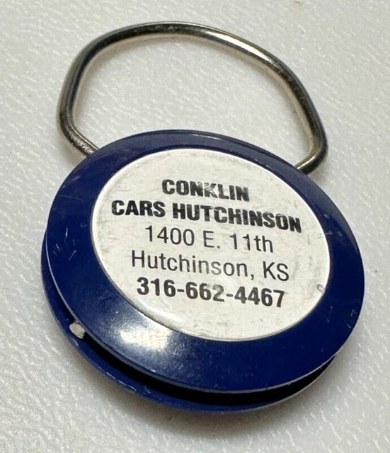VINTAGE HUTCHINSON KANSAS Conklin Auto Car Dealership Dealer Motors KS