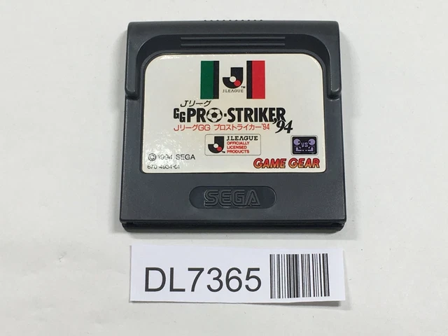 J LEAGUE GG Pro Striker 94 SEGA GameGear Japan - DL7363 $2.70