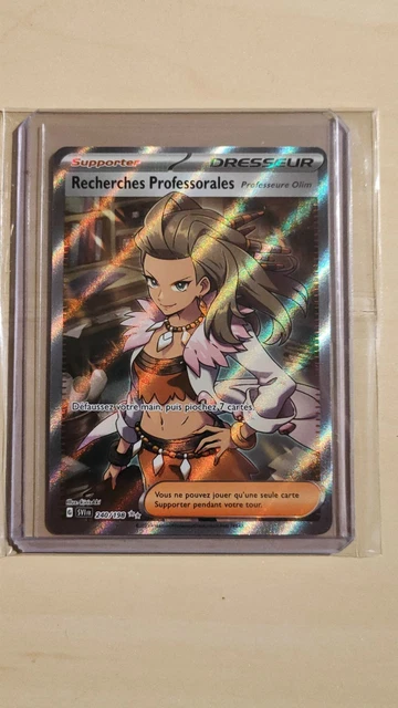 Carte Pokémon Recherches Professorales 240/198 SV1 Ecarlate & Violet FR NEUF