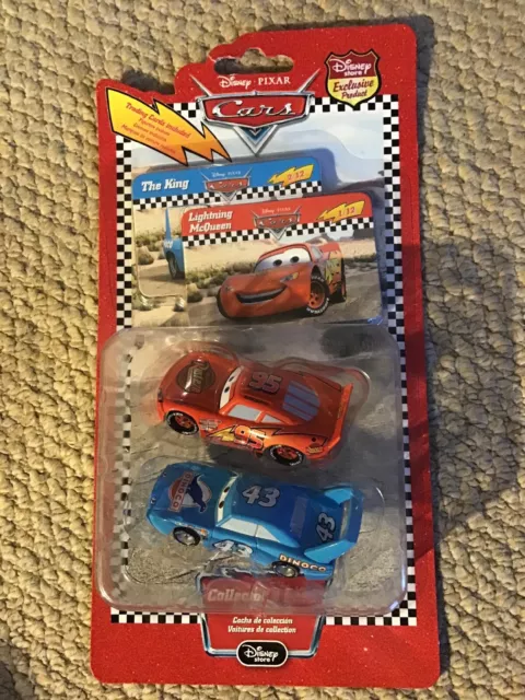 Disney Pixar Cars Exclusive & RARE Metallic Lightning McQueen (Encyclopedia)