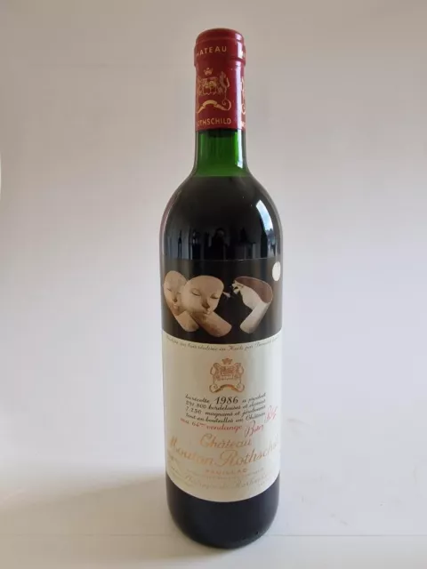 1 Fl. 1986er Chateau Mouton Rothschild