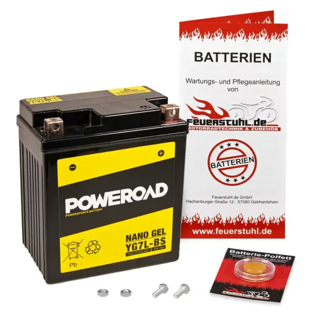 Batterie Suzuki DR 350 SE 94-99 [SK42B] GEL startbereit + wartungsfrei mit Pfand