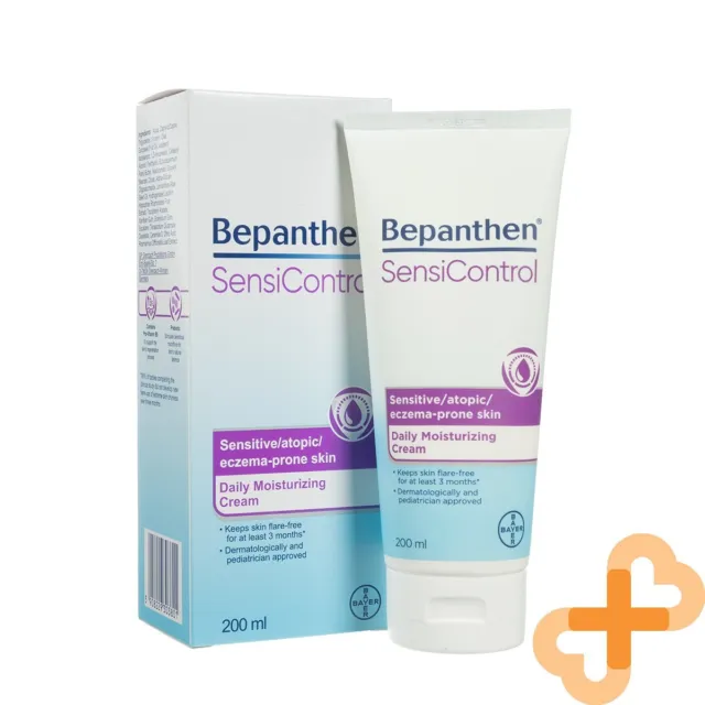 BEPANTHEN SENSICONTROL Daily Moisturizing Cream 200 ml Sensitive Atopic Eczema