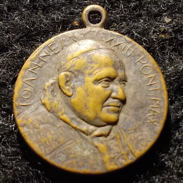 Italy 1962 Pope John Xxiii Jesus W Apostles Design Vatican Medal Signed Manfrini