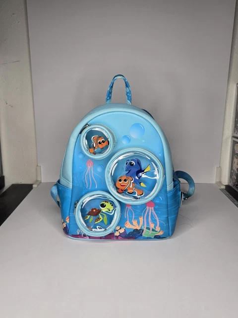 DISNEY LOUNGEFLY FINDING Nemo 20th Anniversary Backpack  display picture 1