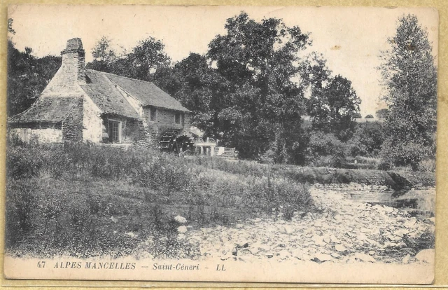 61 - CPA SAINT-CÉNERI - Alpes Mancelles - Trotte Mill
